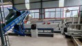Двухкаскадная одношнековая линия гранулирования пластика