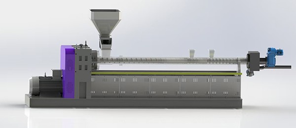 Одношнековая экструзия